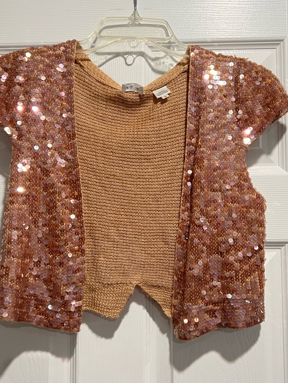 Rose Gold Sequin Shrug - Bloomingdale’s